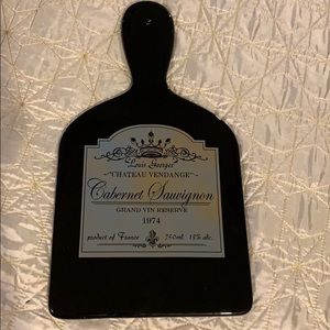 Porcelain hanging faux cheeseboard